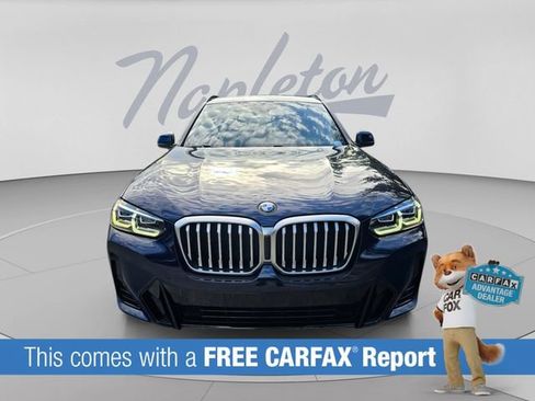 Used 2022 BMW X3 xDrive30i w/ M Sport Package 2 AWD/4WD image 2