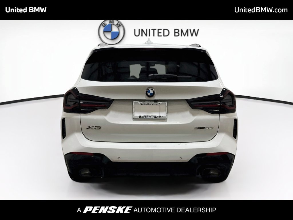 Certified 2024 BMW X3 sDrive30i w/ M Sport Package RWD image 6