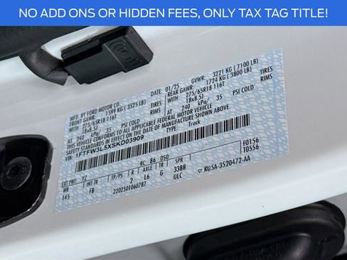 New 2025 Ford F150 XLT w/ Equipment Group 302A MID image 32