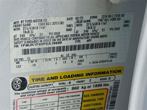 Used 2023 Ford Expedition Max XL RWD image 30