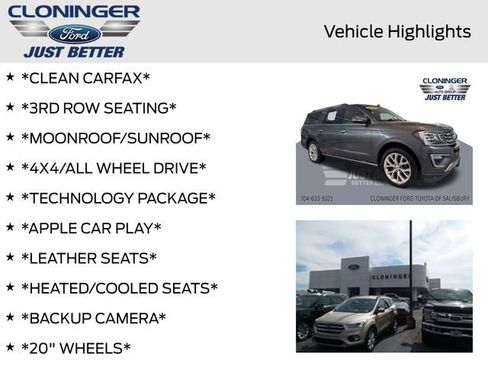 Used 2018 Ford Expedition Max Limited w/ Equipment Group 302A image 4