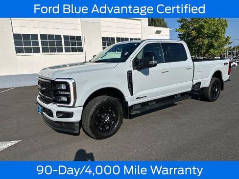 Certified 2025 Ford F350 Lariat w/ Black Appearance Package AWD/4WD image 3