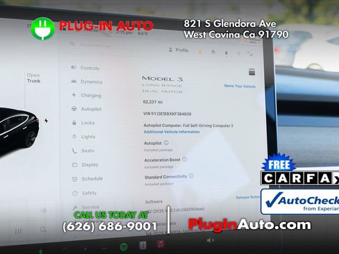 Used 2019 Tesla Model 3 Long Range image 2