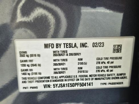 Used 2023 Tesla Model S AWD/4WD image 35