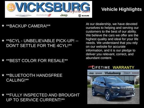 Used 2021 Jeep Cherokee Limited w/ Mopar Interior Package image 7