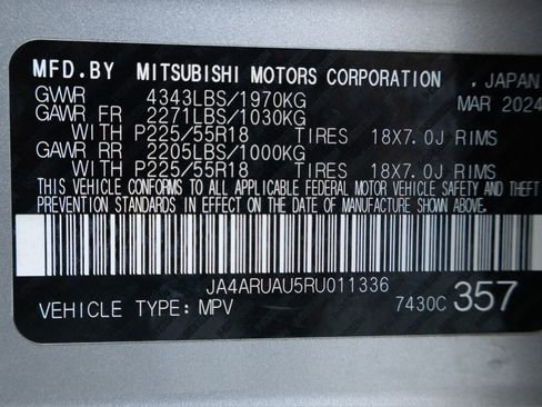 Used 2024 Mitsubishi Outlander Sport SE AWD/4WD image 24