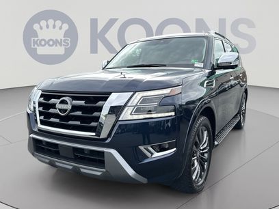 Used 2023 Nissan Armada Platinum w/ Captain's Chairs Package