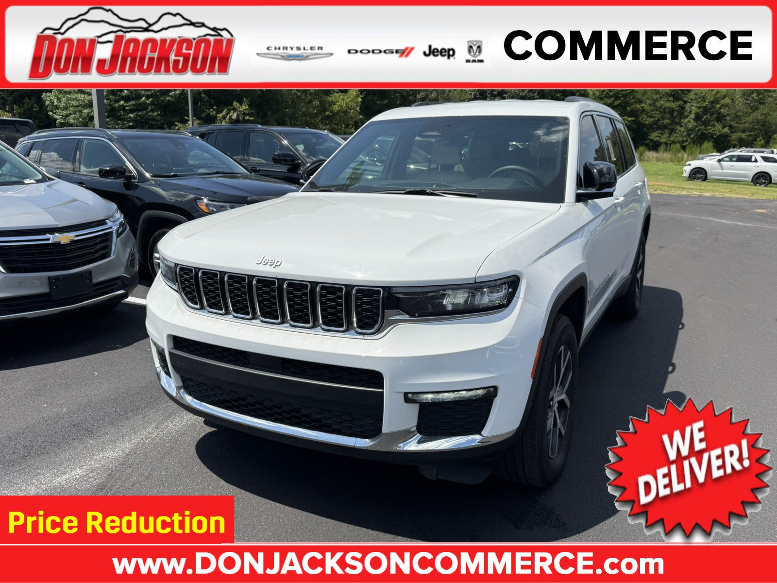 Used 2025 Jeep Grand Cherokee L Limited RWD image 1
