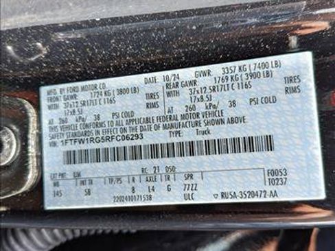 Used 2024 Ford F150 Raptor AWD/4WD image 27