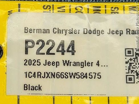 Certified 2025 Jeep Wrangler Unlimited Sport S 4xe AWD/4WD image 28