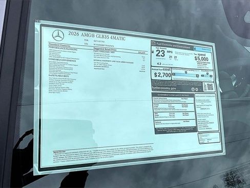 New 2026 Mercedes-Benz GLB 35 AMG AMG GLB 35 SUV image 17