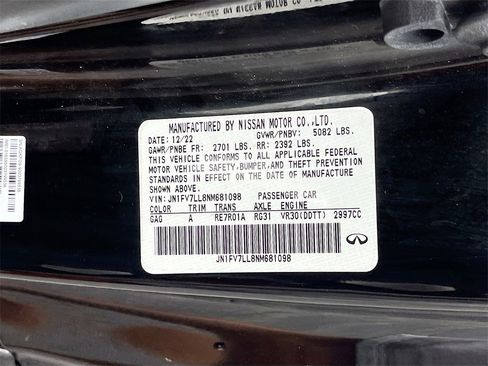 Used 2022 INFINITI Q60 Red Sport 400 w/ Proactive Package image 33