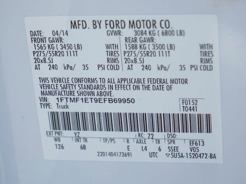 Used 2014 Ford F150 FX4 w/ FX Appearance Package image 49