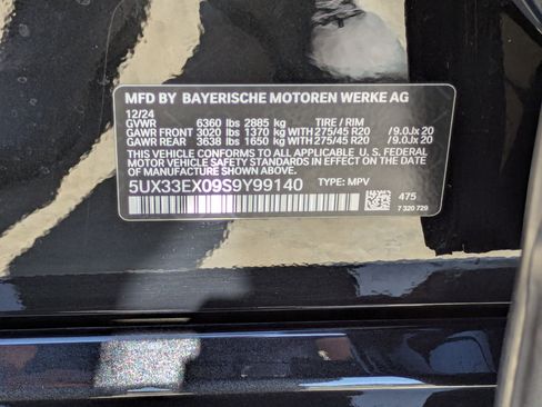 Used 2025 BMW X6 xDrive40i w/ Premium Package AWD/4WD image 59