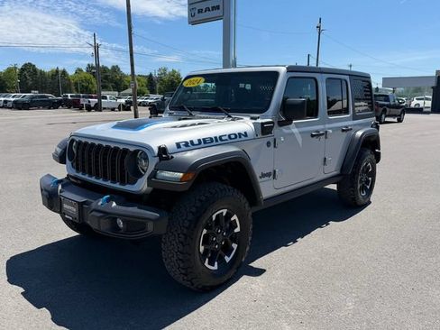 Used 2024 Jeep Wrangler Unlimited Rubicon 4xe w/ Safety Group AWD/4WD image 1