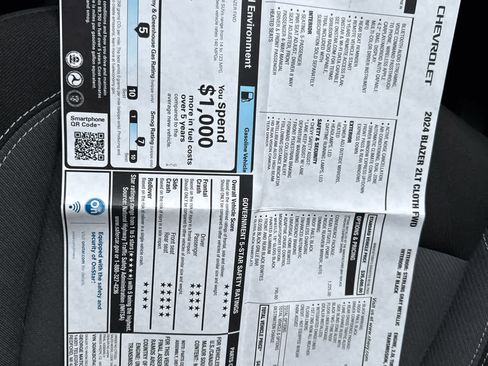 Used 2024 Chevrolet Blazer LT w/ Convenience Package image 28