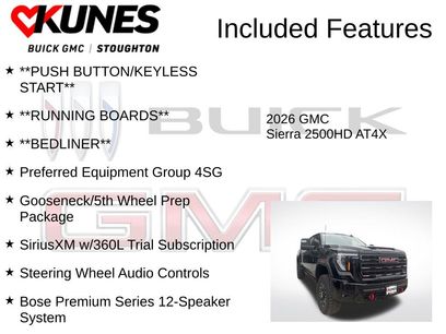 New 2026 GMC Sierra 2500 AT4X