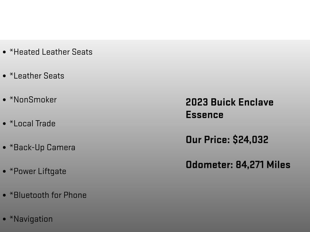 Used 2023 Buick Enclave Essence w/ Experience Buick Package AWD/4WD image 12