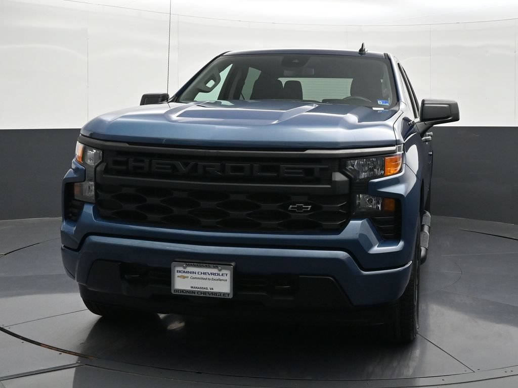 Certified 2024 Chevrolet Silverado 1500 Custom w/ Turbomax Blackout Package AWD/4WD image 8