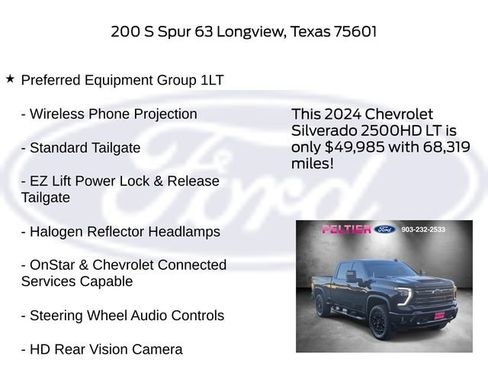 Used 2024 Chevrolet Silverado 2500 LT w/ Midnight Edition image 20