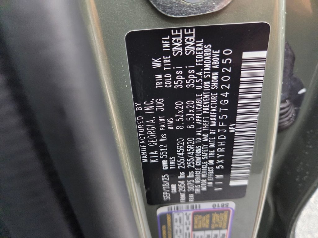 Certified 2026 Kia Sorento X-Line EX AWD/4WD image 33