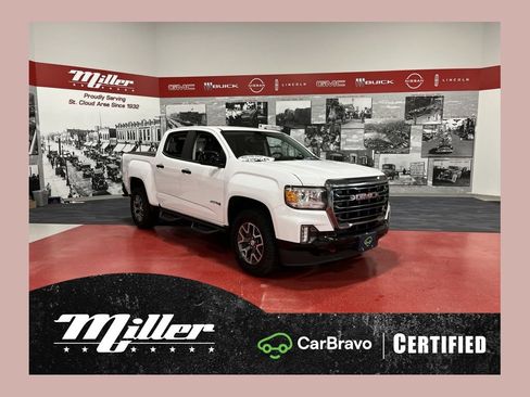 Certified 2021 GMC Canyon AT4 w/ Driver Alert Package AWD/4WD image 1