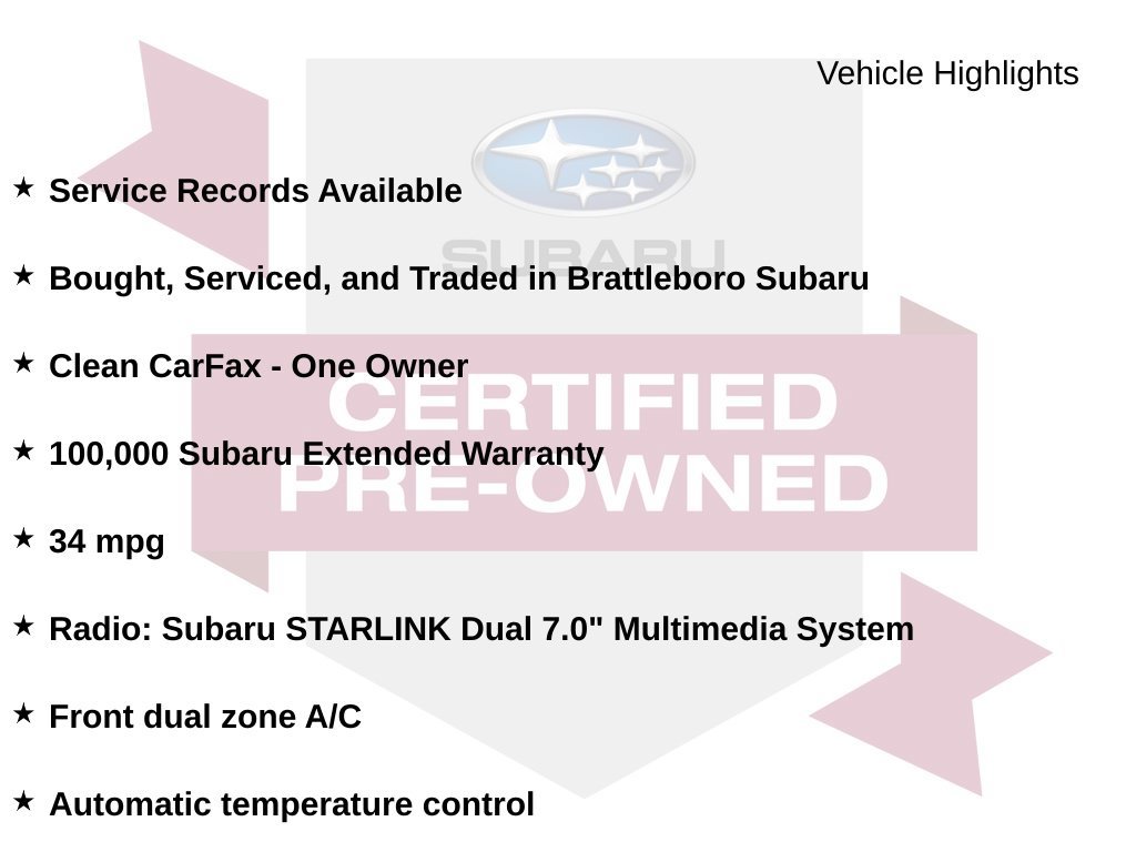 Certified 2024 Subaru Impreza 2.0i AWD/4WD image 9