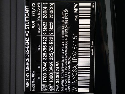 Used 2023 Mercedes-Benz G 63 AMG Squared image 20