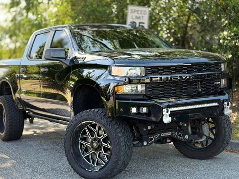 Used 2021 Chevrolet Silverado 1500 Custom Trail Boss w/ Midnight Edition image 16