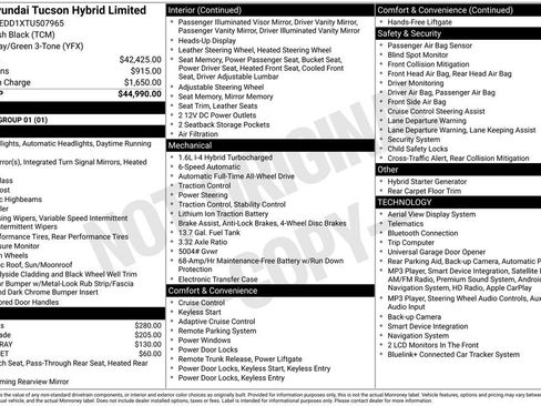 New 2026 Hyundai Tucson Limited AWD/4WD image 6