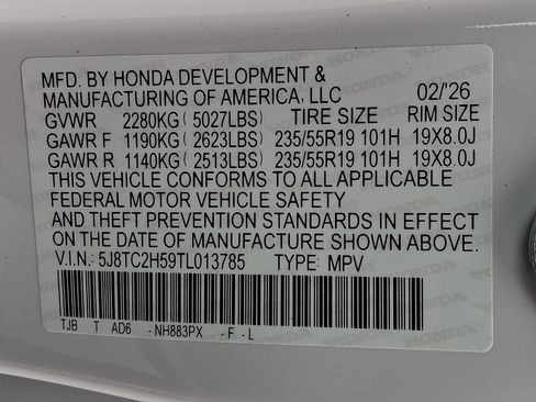 New 2026 Acura RDX SH-AWD w/ Technology Package image 11