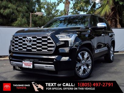 New 2025 Toyota Sequoia Capstone
