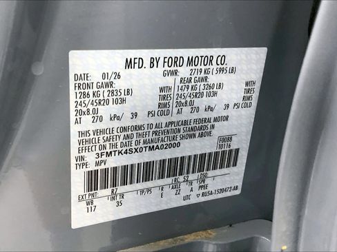 New 2026 Ford Mustang Mach-E GT AWD/4WD image 20