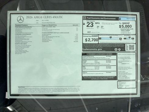 New 2026 Mercedes-Benz GLB 35 AMG 4MATIC image 31