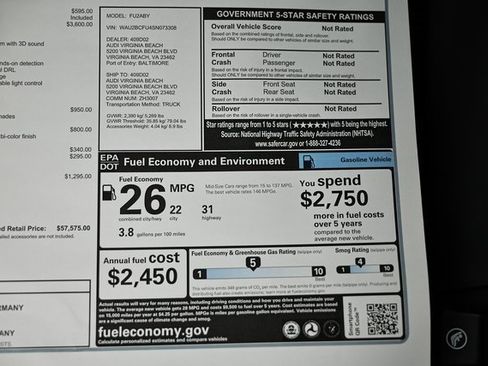 New 2025 Audi A5 2.0T Premium Plus image 42
