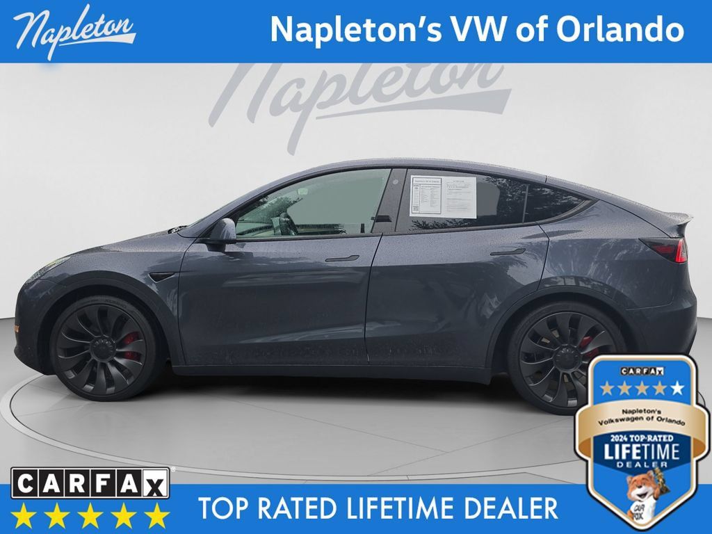 Used 2023 Tesla Model Y Long Range AWD/4WD image 2