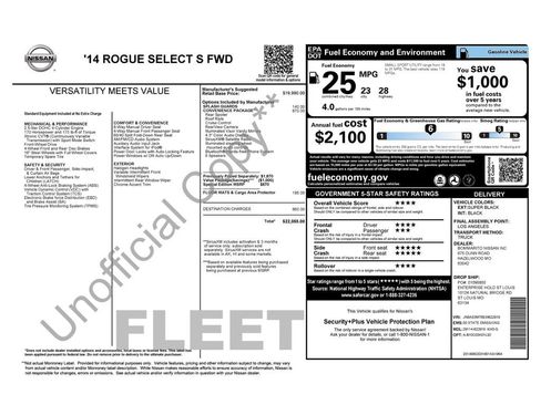 Used 2014 Nissan Rogue S w/ Convenience Package image 8