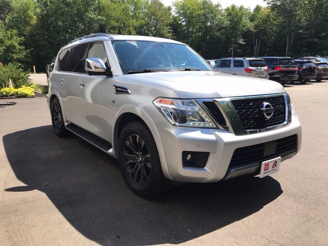 Used 2019 Nissan Armada Platinum w/ Captain's Chairs Package AWD/4WD image 2