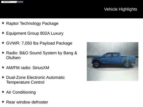 Used 2019 Ford F150 Raptor w/ Equipment Group 802A Luxury image 8