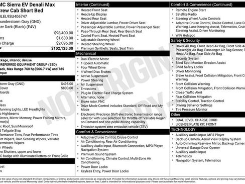 Used 2025 GMC Sierra EV Denali image 3