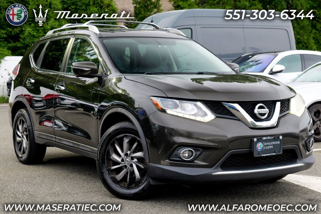 Used 2015 Nissan Rogue SL w/ SL Premium Package AWD/4WD image 1
