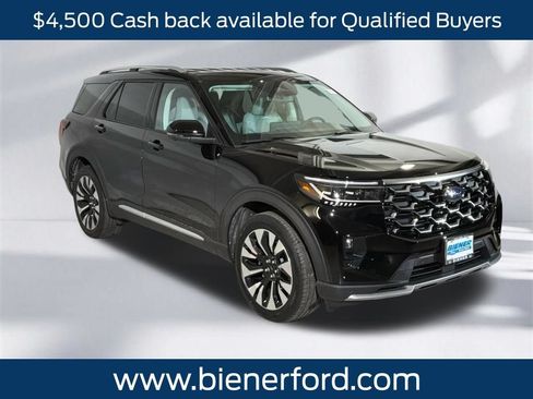 New 2026 Ford Explorer Platinum w/ LUX Leather Package AWD/4WD image 8