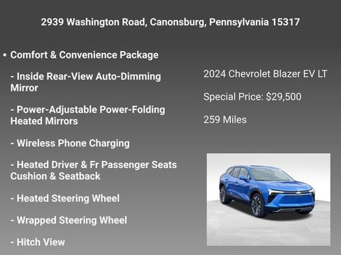 Certified 2024 Chevrolet Blazer EV LT image 17