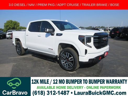 Certified 2025 GMC Sierra 1500 AT4 w/ AT4 Premium Package AWD/4WD image 1