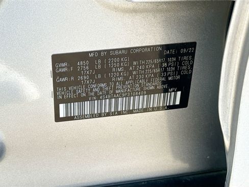 Used 2023 Subaru Outback 2.5i image 30