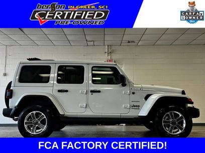 Certified 2022 Jeep Wrangler Unlimited Sahara w/ LED Lighting Group