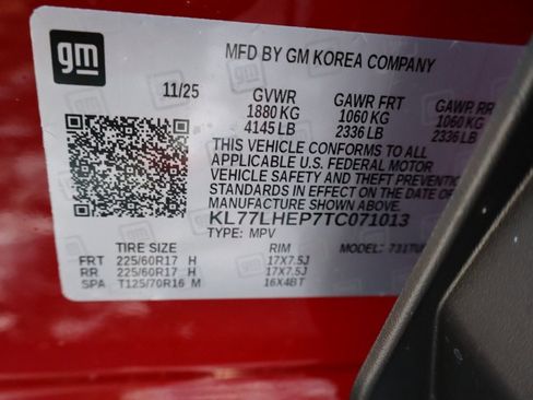 New 2026 Chevrolet Trax LT w/ LT Convenience Package image 26