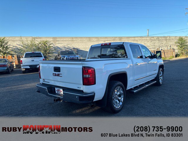 Used 2015 GMC Sierra 1500 SLT w/ SLT Crew Cab Value Package AWD/4WD image 7