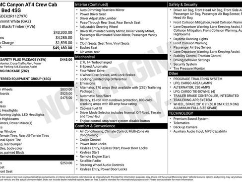 Used 2024 GMC Canyon AT4 w/ Canyon Safety Plus Package AWD/4WD image 22