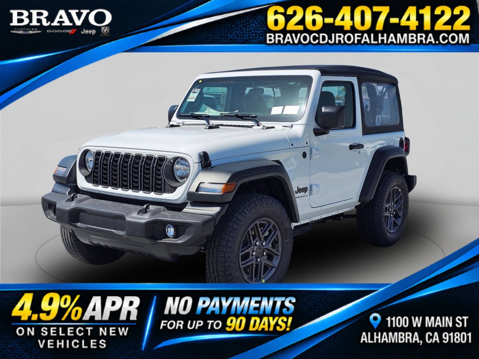 New 2026 Jeep Wrangler Sport AWD/4WD image 1